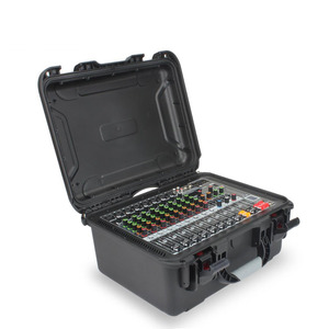 GAX-HM80 profesyonel dj uçuş mikser 8 kanal sabit mikser çantası amplifikatör entegre yüksek güçlü ses açık için set sahne - Product Image 1