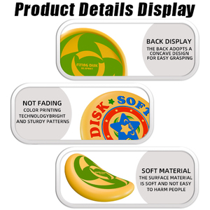 Plastik kauçuk ve poliüretan malzemeden yapılmış frizbi eğitimi ve uygulaması - Product Image 2
