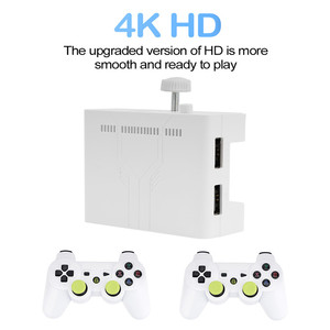 AMPOWN Y7ポータブルビデオゲームコンソールホームTVゲームスティック2.4GワイヤレスコントロールコントローラHD 4K 12000 PSP用ゲーム