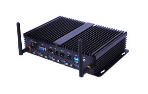 2025 ELSKY ホットSPC450 ファンレスPC 2*LAN <span class=keywords><strong>3</strong></span>*LAN 4*LAN MSATA 産業用PC Broadwell-U Core I3 I5 I7 6*COM Linuxコンピュータ - Product Image 2
