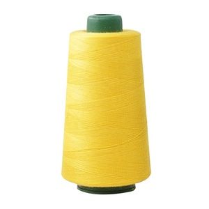 100% 涤纶彩色缝纫线厂供应优质织造缝纫 - Product Image 1