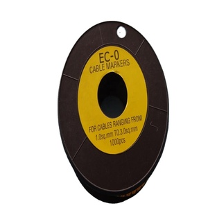 Tel işaretleme için EC-1/EC-2/EC-J yumuşak malzeme PVC kablo işaretleyici tüp - Product Image 2
