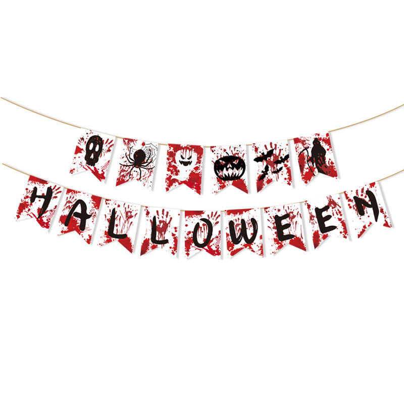 Halloween Letter E Banner