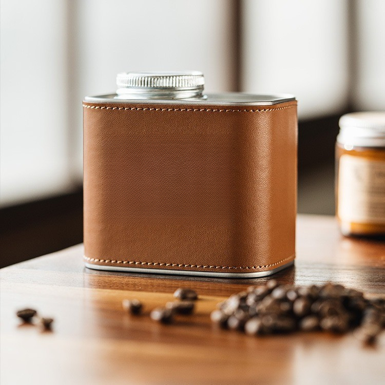 150g coffee bean leather case