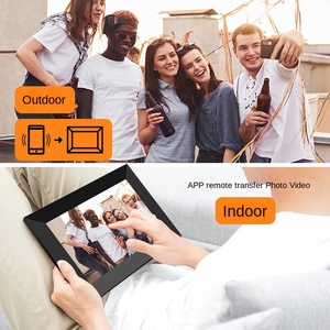 8 inç HD dijital fotoğraf dokunmatik ekran WiFi bağlantısı sınır ötesi patlamalar-Online APP müzik MP4 elektronik fotoğraf albümü AVI - Product Image 3