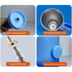 NewDesign K * r yeni patentli manyetik yapışan kapak kupalar ve geri çekilebilir paslanmaz çelik kamışlar-çizilmeye dayanıklı, stokta Tumbler bardaklar - Product Image 6