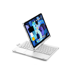 2024 iPadPadPro11タブレットBluetoothキーボードに適していますAir6タッチ付きロータリーバックライト付きキーボード - Product Image 3
