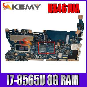 Ana kurulu UX461UN UX461UA UX461U UX461 anakart I7-8565U 8G RAM UX461UA laptop anakart 100% Test tamam ASUS - Product Image 5