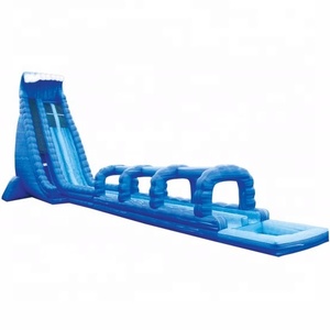 Nuevo tobogán inflable Slip N Slide inflable y tobogán con piscina Nuevo y emocionante tobogán inflable y tobogán de ciudad - Product Image 4