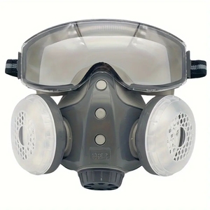 Bestseller Industrieller chemischer Atemschutz filter mit vollem Gesicht Taktische anti toxische Staub reißgas maske - Product Image 1