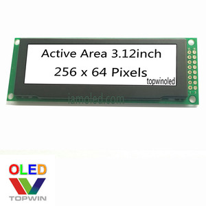 Topwin alta qualità 3.<span class=keywords><strong>12</strong></span> pollici 256x64 pixel 16 modulo oled giallo scala di grigi ssd1322 porta parallela SPI IIC 3.2'' - Product Image 6