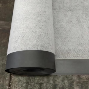 UV Resistant Exposed Roof Waterproof 60mil Fleece <strong>Backed</strong> <strong>EPDM</strong> Membrane With Back <strong>Fabric</strong> for Concrete Wood Terrace Roof