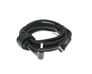 Entrada de tipo C a DC 3,0*1,1mm Cable en ángulo de carga PD de alimentación para computadora portátil 18-20V - Product Image 2