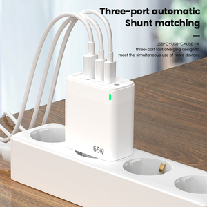 OME 65W USB C Charger Quick Charge QC+ PD3.0 PD USB-C Type C Fast USB Charger Universal Adapter for iPhone 12 Pro Max Macbook - Product Image 4