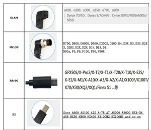 Nikon D800 D700 D300 D300S D200 D100 N90S D1/2シリーズD3 D3S D3X D4 D200用カメラリモートコントロールシャッターリリーススイッチMC-30 - Product Image 6