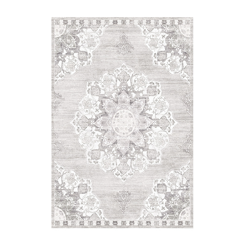 Silver-white floral pattern 8