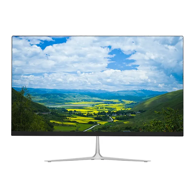 Monitor LEd da 24 pollici senza cornice di vendita caldo 75Hz PC IPS Monitor pc