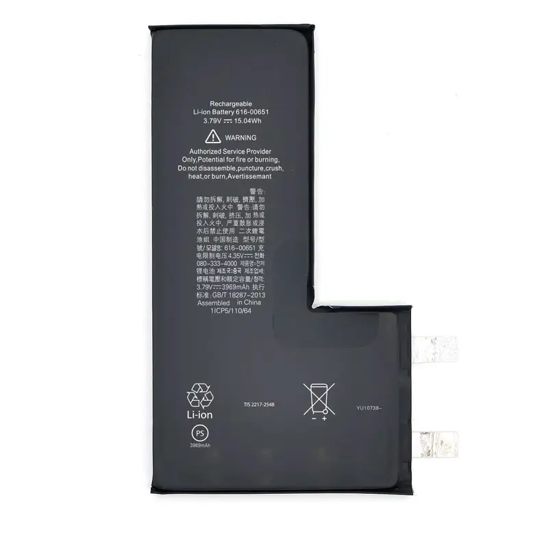 Batterijcel Voor Apple Iphone 11 Promax Mobiele Telefoon Echte Capaciteit 3969Mah Lithiumbatterijen