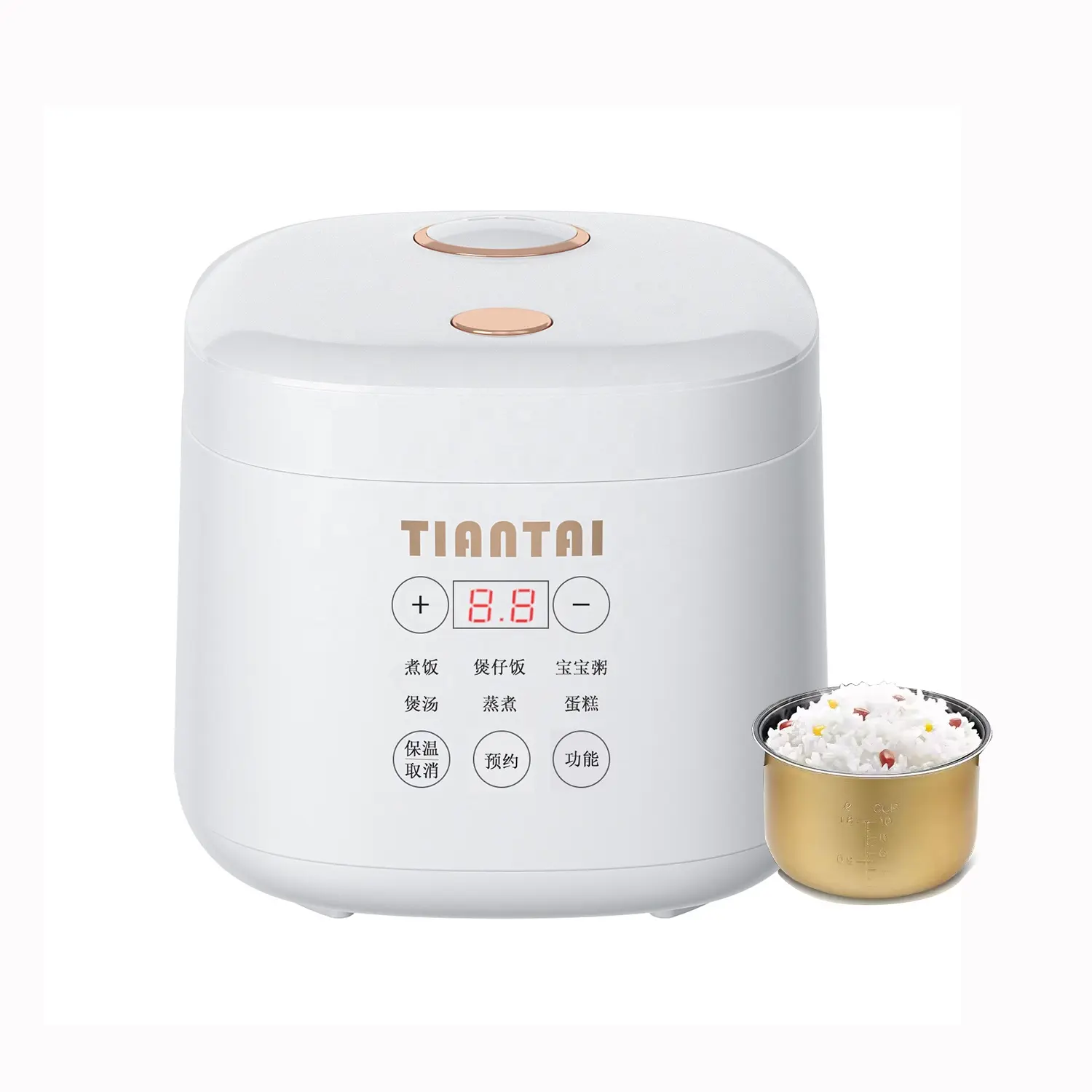 Household Electro Appliance Rise Cooker Korea Electric Mini Rice Cooker Low Sugar Smart Cookers