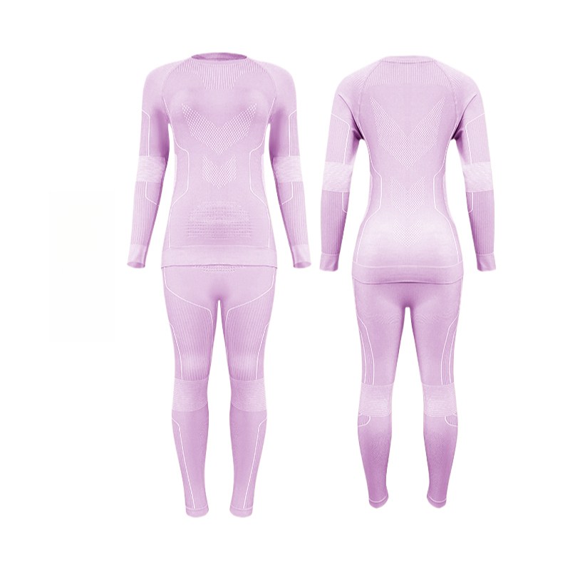 Pink and white suit