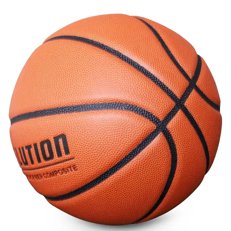 Usine en gros cheper prix personnalisé Evolutions balle de jeu de basket-ball intermédiaire avec bricolage taille différente 29.5 28.5