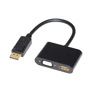 Xput Display Port Displayport DP a VGA/HDMI VGA y HDMI VGA 60Hz Splitter Converter Adapter Cable 2 en 1 - Product Image 1