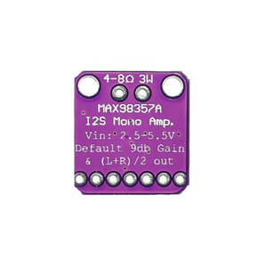 MAX98357 <strong>I2S</strong> Audio amplifier module Unfiltered Class D Amplification Support ESP32 <strong>Raspberry</strong> <strong>Pi</strong>