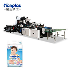 เครื่องทำถุงผ้าอ้อมเด็กทารกแฮนพลาสความเร็วสูงชนิดยูโรพร้อมช่องเก็บสัมภาระ HP-DC - Product Image 1