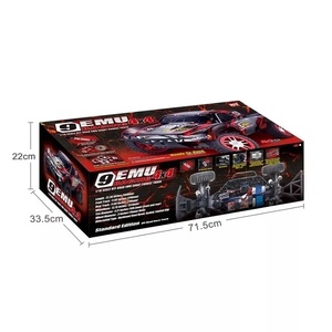 REMO hobi 1021 RC 4x4 kamyon 1/10 ölçekli elektrikli 4WD 2.4Ghz RC Off-Road 30-40 km/saat yüksek hızlı fırçalanmış uzaktan kumanda araba - Product Image 5