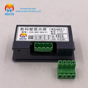 0,8 дюймов 3-bit синий RS485 последовательный порт метровая led MODBUS-RTU сегментный цифровой дисплей трубки из водонепроницаемого материала - Product Image 3