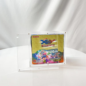 Personalizado magnético acrílico transparente Booster Box capa protetora - Product Image 3