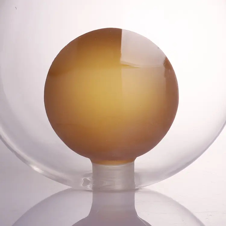Borosilikat 3.3 üflemeli çift duvar avize top şeklinde asma lamba gölge cam