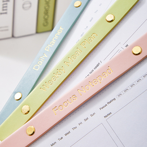 Wholesale PU Leather <strong>Memo</strong> Pad for Student Morandi Ins <strong>Notebooks</strong> Factory Planner <strong>Notepad</strong> Custom - Product Image 4