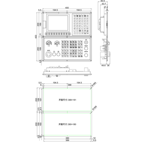 8-Zoll-Rtcp-5/3-Achsen-CNC-Controller Hochgeschwindigkeits-Präzisions-X-Achse Y-und Z-Achse Fräsmaschine CNC-Steuerung - Product Image 5