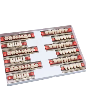 Bộ răng giả tháo lắp hoàn chỉnh Heraeus, mão răng composite nhựa màu ba lớp - Product Image 5