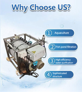 Rotary <strong>Drum</strong> <strong>Filter</strong> for Manufacturing and Aquaculture, Designed for High Performance and Easy Maintenance. - Product Image 6