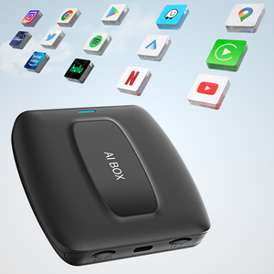 Magic Box Wireless per CarPlay e <span class=keywords><strong>Android</strong></span> Auto, Novità 2024, Box AI Wireless per CarPlay con Supporto Netflix e YouTube, Dongle Universale per Auto - Product Image 2