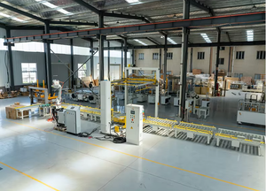 Sistema de paletizado robótico automático Robot de paletizado de carga y descarga para contenedor
