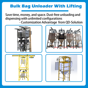 Automated Sacks <strong>Unloading</strong> Machine Ton Bag <strong>Unloading</strong> Station Jumbo Bags <strong>Unloading</strong> Machine - Product Image 3