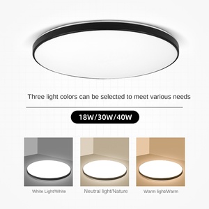 LOXONE KNX <span class=keywords><strong>DMX</strong></span> DALI PWM Dimmen Modernes oberflächen montiertes Schlafzimmer Wohnzimmer Haupt beleuchtung Runde nordische Decken leuchte <span class=keywords><strong>LED</strong></span>-Lampe