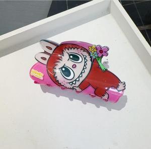 XUX女孩Kawaii Labubu发剪卡通设计时尚女孩女性发饰