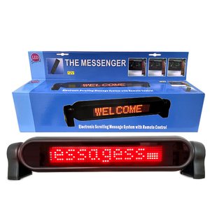 12V Aut ofens ter LED-Anzeige Mini-Größe Super helle LED Moving Sign Fernbedienung Programmier bare LED Scrolling Message Board - Product Image 6