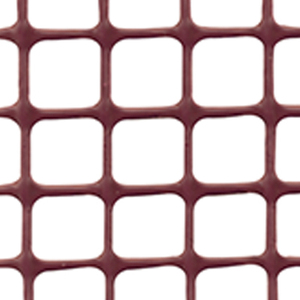 ตาข่ายพลาสติกสี่เหลี่ยมสีน้ำตาล HDPE สำหรับระเบียง10x10มม. Tenax 100มล. 50ชิ้น - Product Image 1