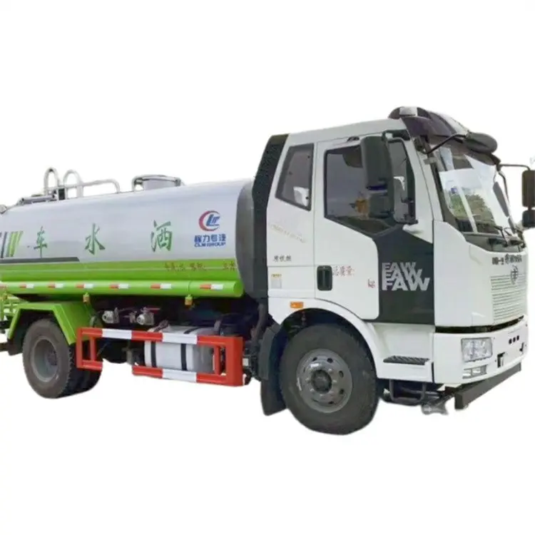 FAW camión bomba de agua mini camión de agua camión cisterna rociador camión de agua para limpieza de calles