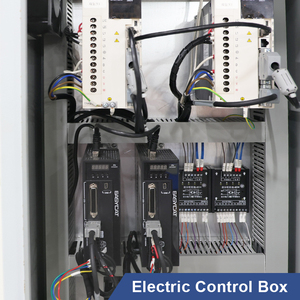 Procesamiento de chapa Sistema de control numérico de 4 ejes 12ton fuerza mini dobladora eléctrica completa - Product Image 5