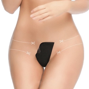 Sexy mujer Anti sudor Invisible reutilizable Tanga ropa interior sin costuras adhesivo C String Panty - Product Image 1