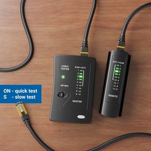 Rete LAN RJ45 cavo Tester RJ11 Cat5 CAT5E Cat6 per cavo LAN Tester filo telefono strumento di prova Ethernet - Product Image 3