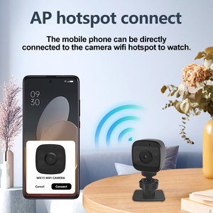 Pequeña Cámara IP WIFI HD con tarjeta de memoria de 32GB, cámara de monitoreo remoto de teléfono cámara de seguridad para el hogar USB de visión nocturna - Product Image 3