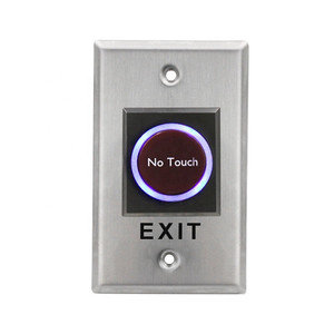 Interruttore porta controllo accessi senza contatto a infrarossi pulsante interruttore di uscita No touch pulsante di uscita Touchless - Product Image 1