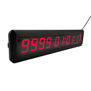 Orologio da parete con conto alla rovescia per eventi di grandi dimensioni programmabile a 10 cifre da 1.8 pollici Timer per il conto alla rovescia di 9999 giorni - Product Image 4